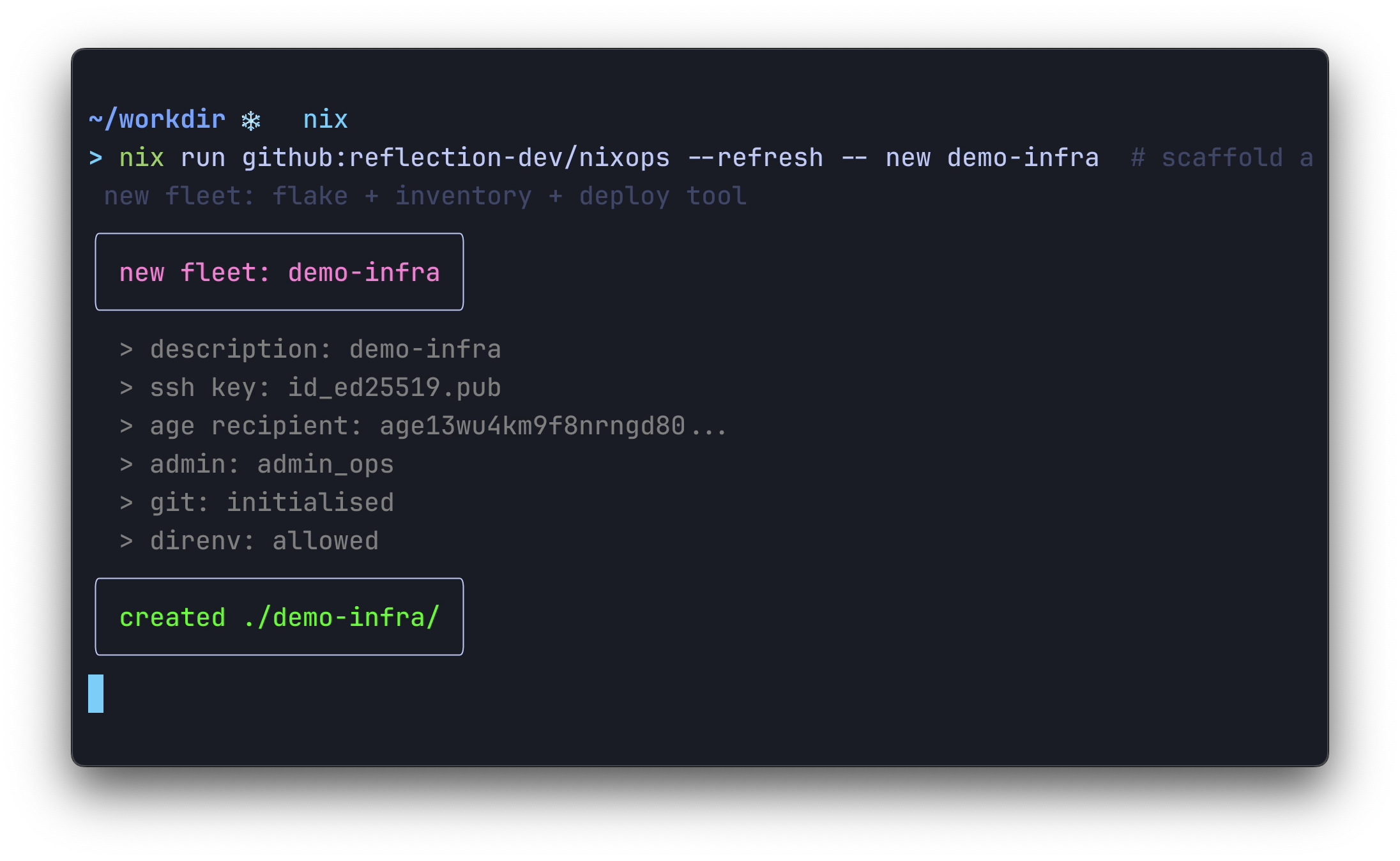nixops end-to-end walkthrough